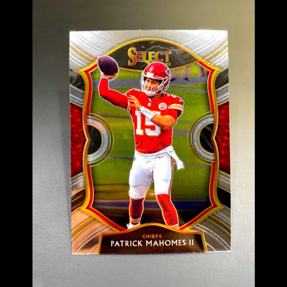 2020 Select Patrick Mahomes Chiefs Football card